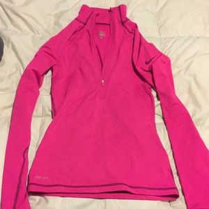 Nike pro half zip (pink)